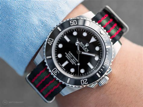 best nato strap rolex|best strap for rolex submariner.